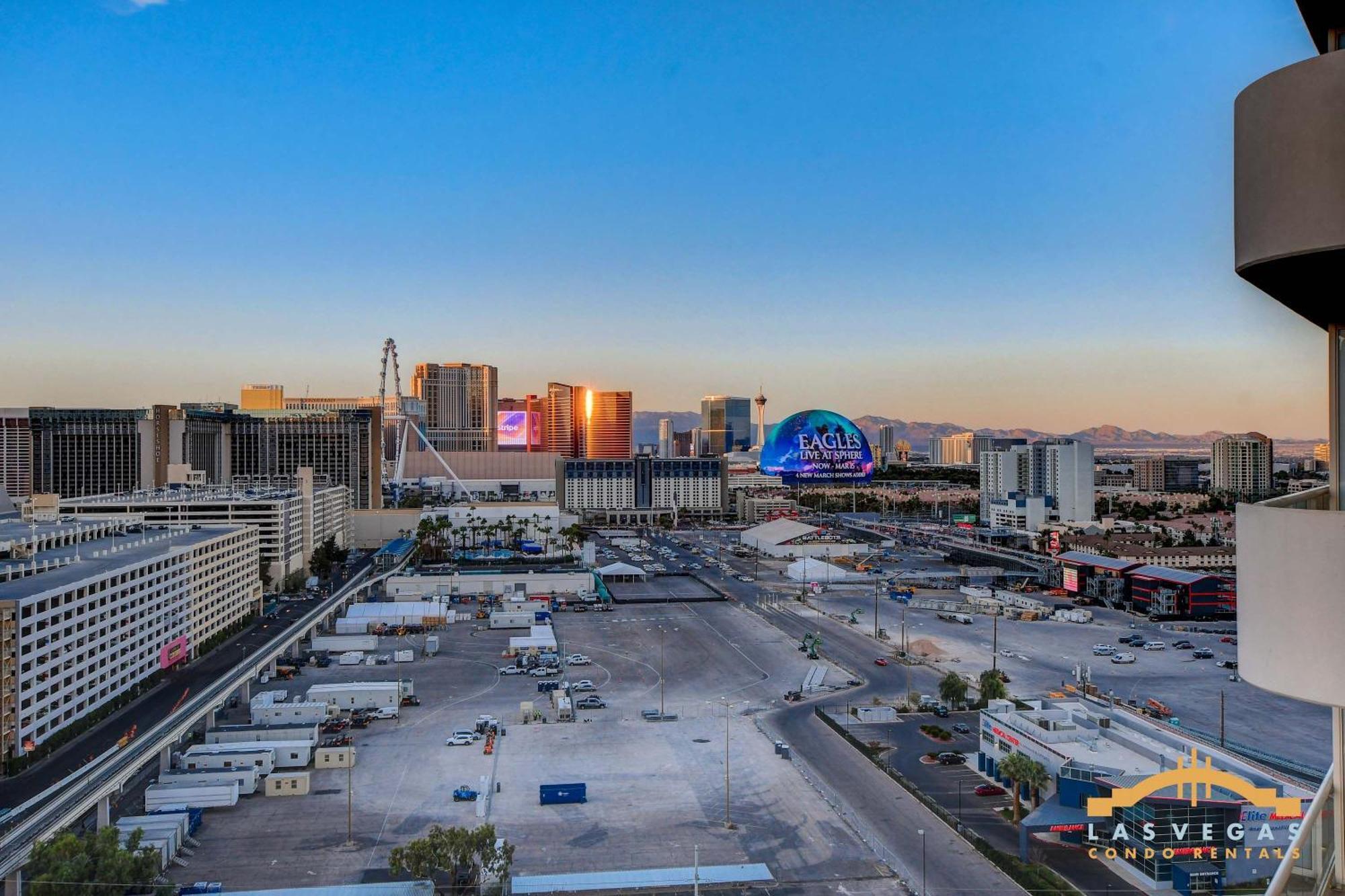 Mgm Signature-17-801 1Br2Ba F1 Strip View Balcony Villa Las Vegas Exterior photo