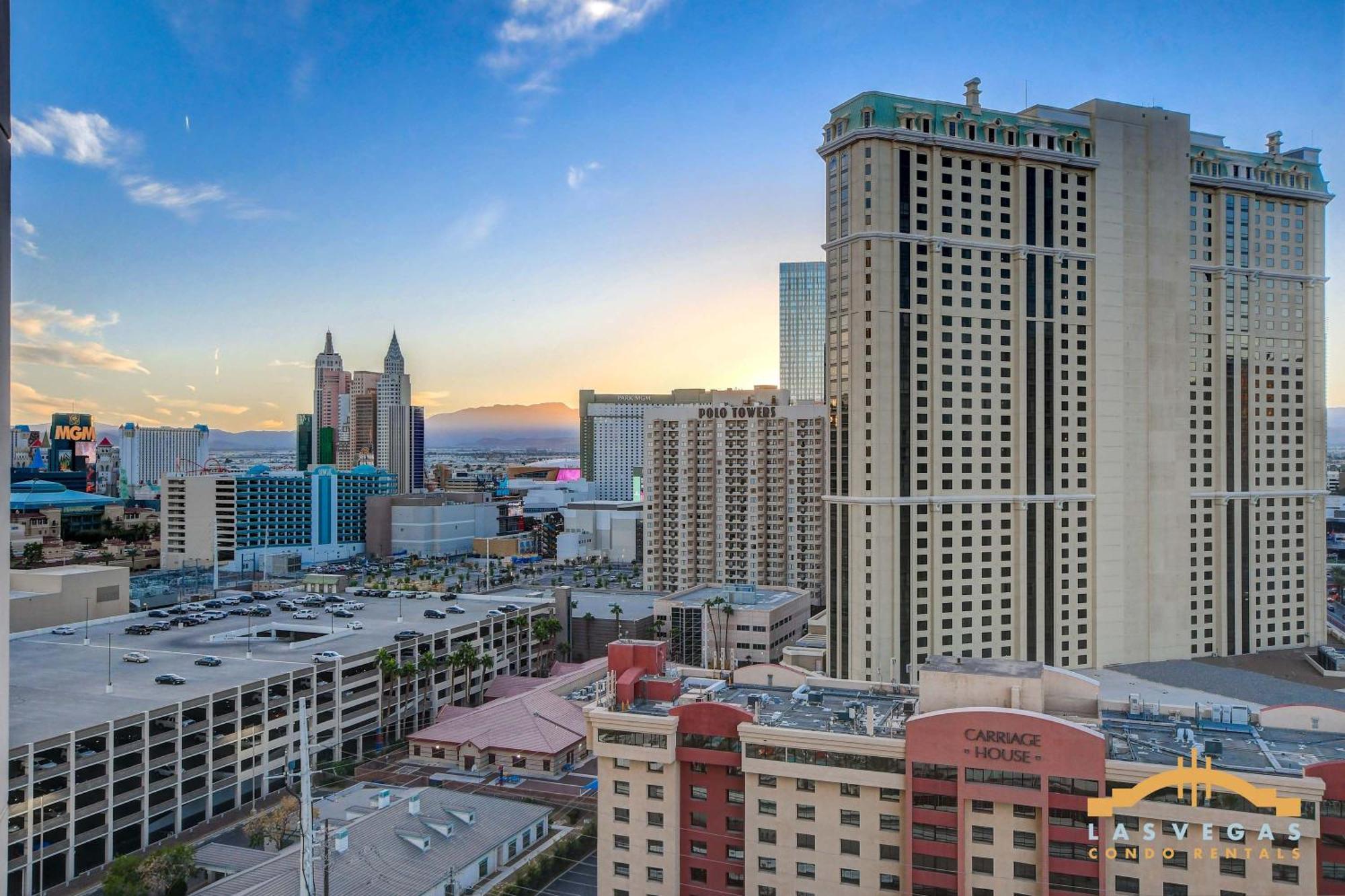 Mgm Signature-17-801 1Br2Ba F1 Strip View Balcony Villa Las Vegas Exterior photo